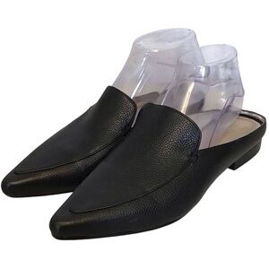 Lou.Earl 40 (US 9-9.5) LaFayette Slip-On Mules Leather Women’s Shoes Black